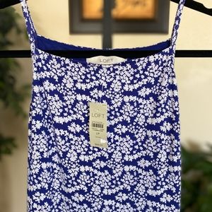 LOFT Petite Strappy Dress